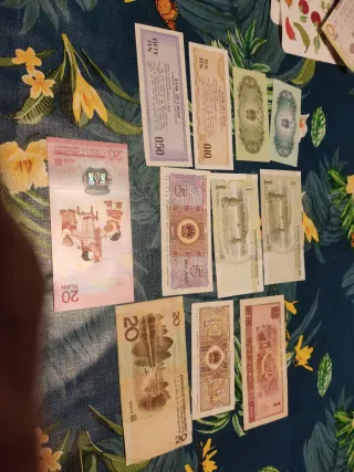 Billetes antiguos China