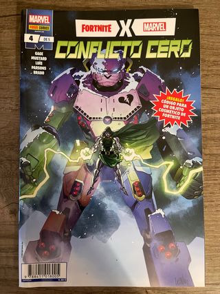 Marvel/fortnite conflicto cero 1,2,3,4 y 5