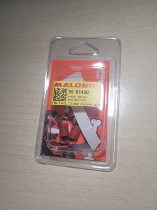 Pack Malossi variador, embrague piaggio para 49cc