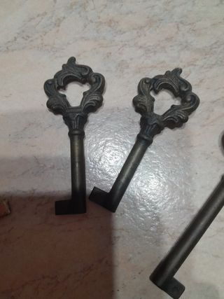 6 Chiavi Antiche in metallo