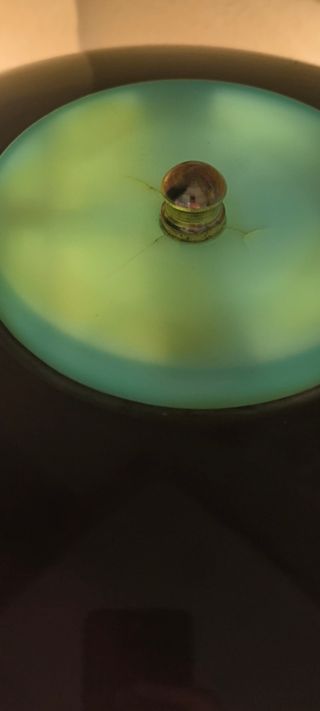 Lámpara  mesa Art Déco retro vintage