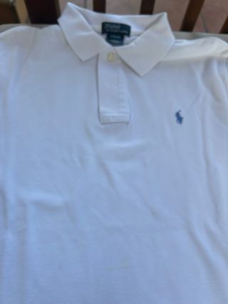 Polo Ralph Lauren blanco - Talla L (14-16) /S