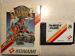 Konami MSX - The Maze of Galious de Segunda mano por 100 EUR en