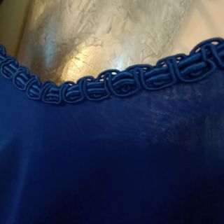 Vestito estivo blu - voile