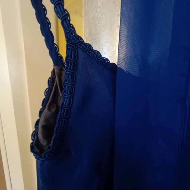 Vestito estivo blu - voile
