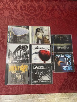 8 CDs Variados - Punk, Metal, Rock