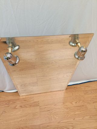 Espejo de baño con dos apliques