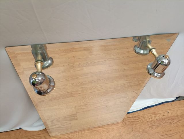 Espejo de baño con dos apliques