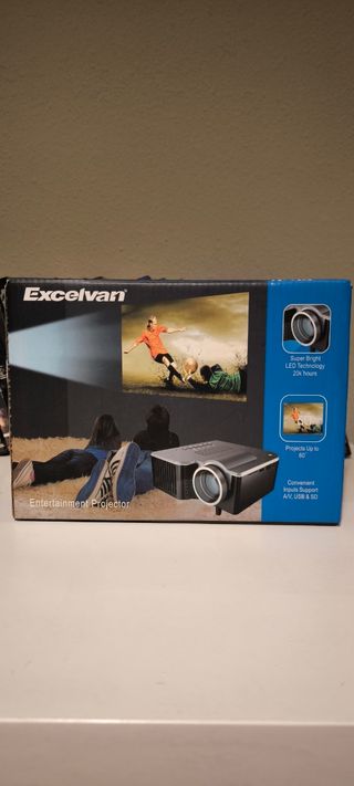 Mini Proyector LED Excelvan - 48 lúmenes