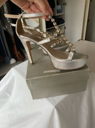 Sandalias Durá&Durá Plata 37