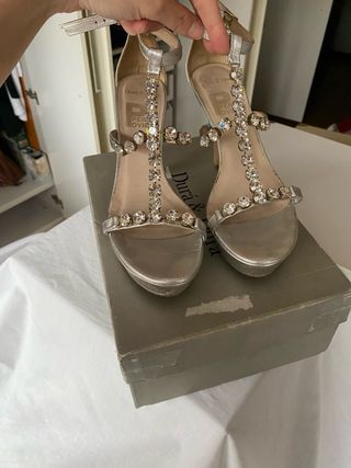 Sandalias Durá&Durá Plata 37