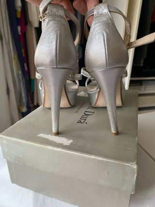 Sandalias Durá&Durá Plata 37