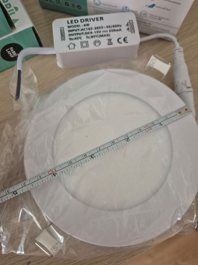 6 Focos LED Abrila Tanzanita 6W