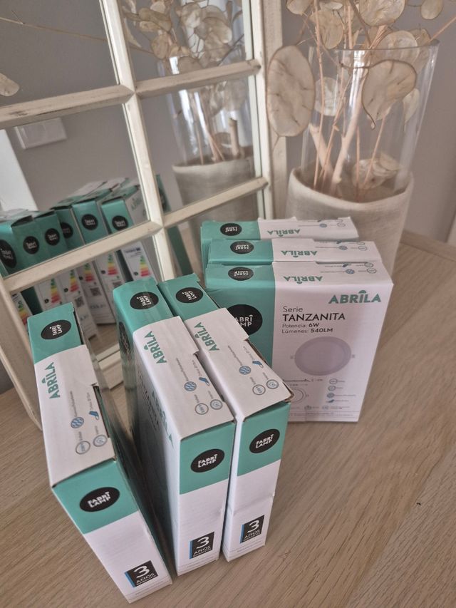 6 Focos LED Abrila Tanzanita 6W