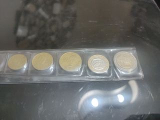 Monedas Grecia: 10, 20, 50 céntimos, 1 y 2 euros