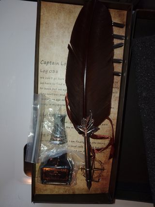Pluma estilográfica Capitán Log 038