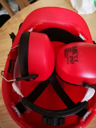 2 Casco protector TrıBL desbrozadora, motosierra