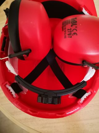 2 Casco protector TrıBL desbrozadora, motosierra