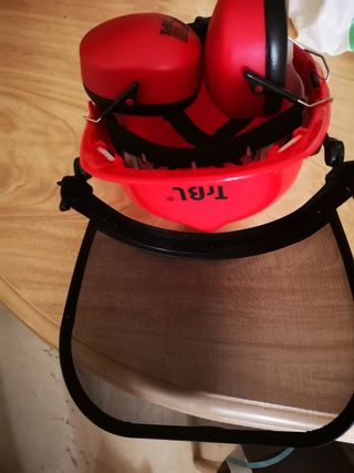 2 Casco protector TrıBL desbrozadora, motosierra