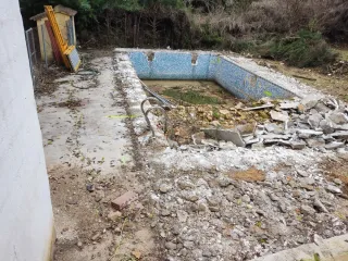 Excavaciones Construcción de Piscinas, Desagües