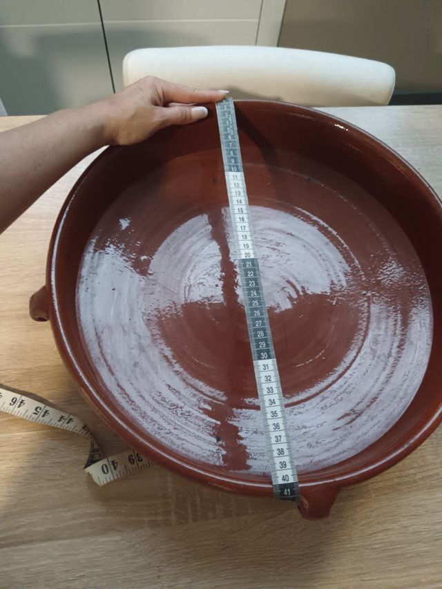 Cazuela barro cocido 41cm