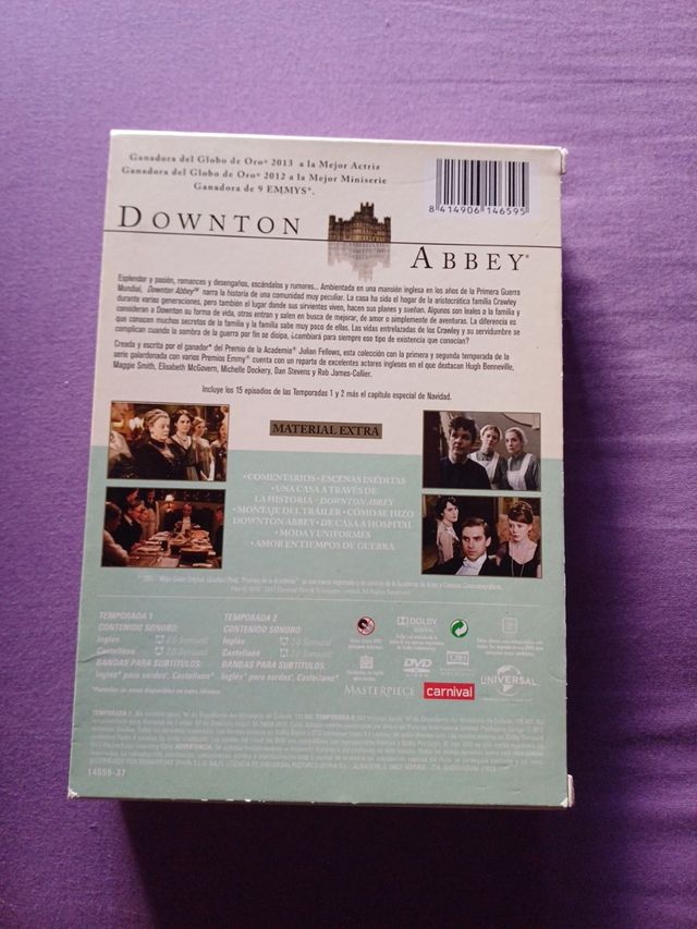 Downton Abbey (DVD & Blu-ray) temporadas 1-4