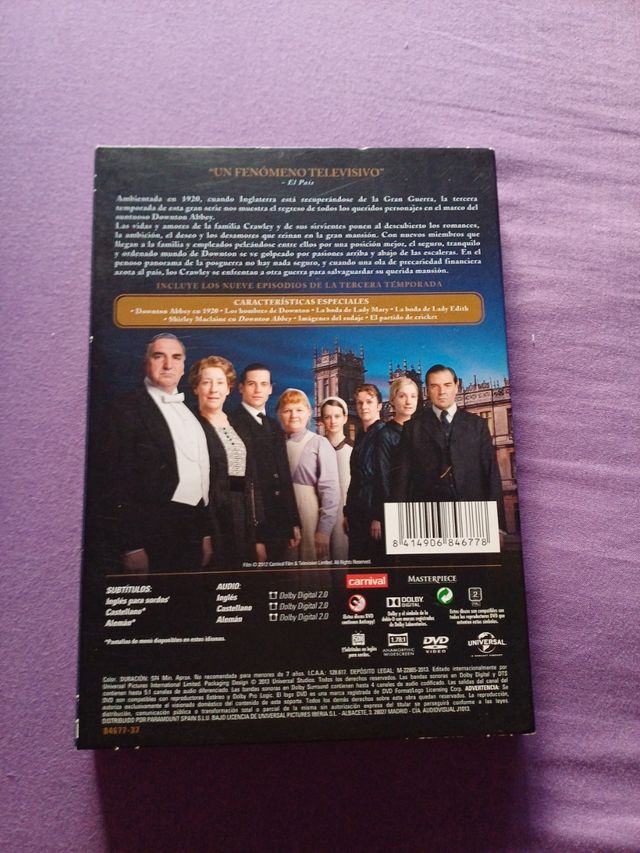 Downton Abbey (DVD & Blu-ray) temporadas 1-4