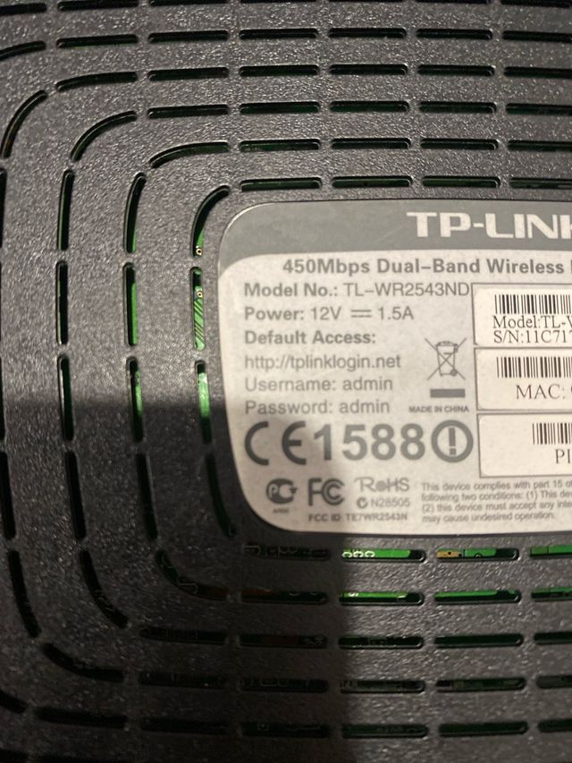 Router TP-LINK 450Mbps Dual-Band