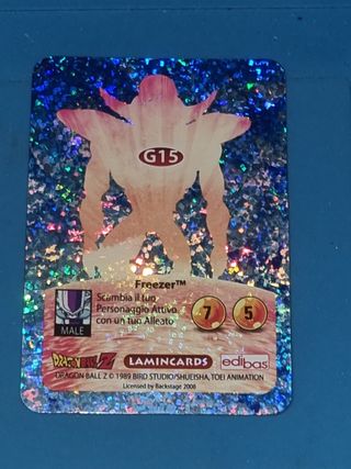 Carta Dragon Ball Z Freezer - G15
