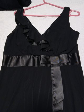 Vestido negro fiesta - Talla M