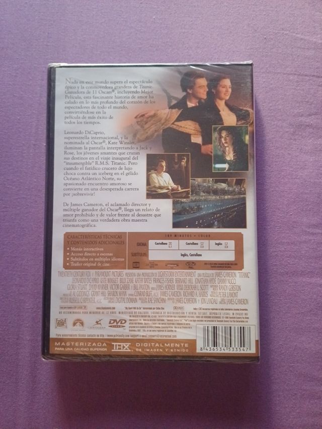 Titanic - Blu-ray y DVD