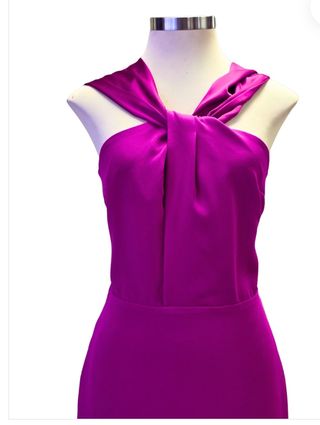 Vestido Bezztia fucsia talla 40
