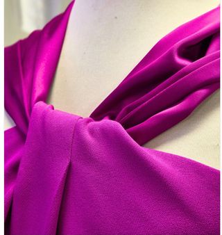 Vestido Bezztia fucsia talla 40
