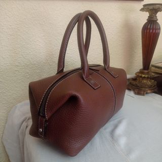 Bolso Gloria Ortiz Piel Marrón