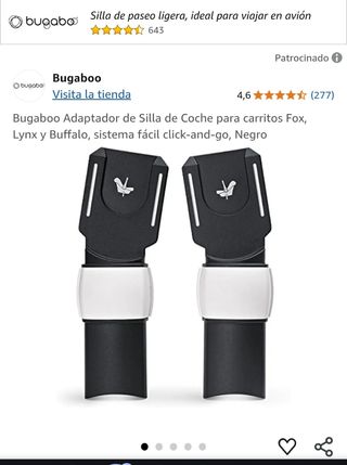 Adaptador Bugaboo Camaleon3
