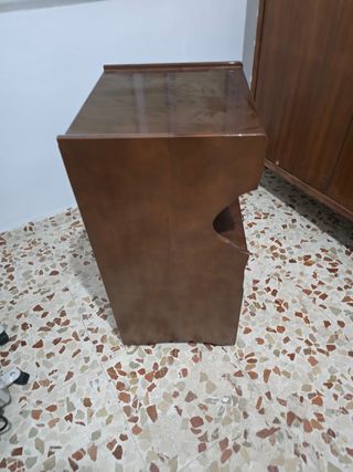 Mueble madera 2 cajones