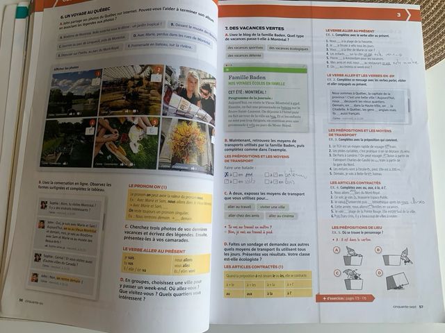 Entre nous 1 Livre de l'élève + Cahier d'exerci...