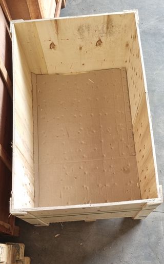 Cajón madera almacenaje