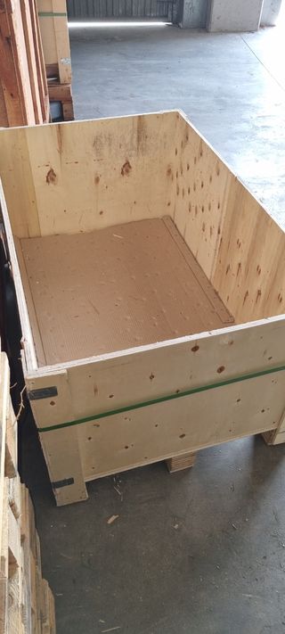 Cajón madera almacenaje