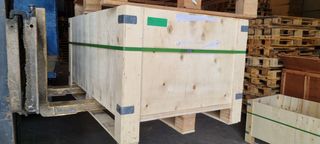 Cajón madera almacenaje