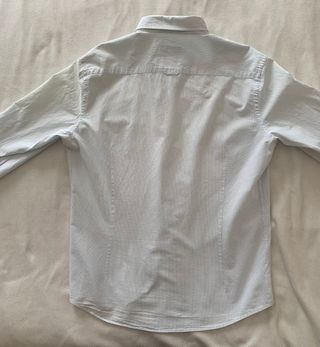 Camisa Massimo Dutti XL - Azul Rayas