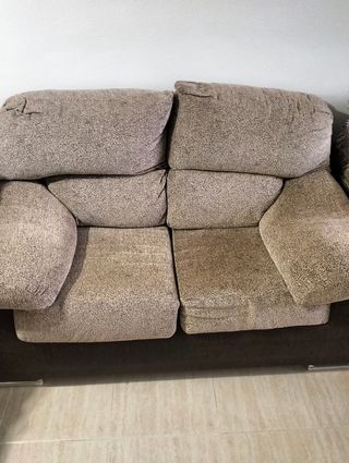 Sofá 3+2 plazas beige