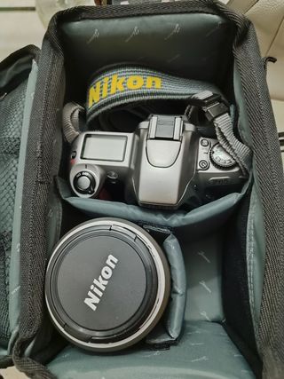 Nikon F65 cámara analógica + objetivo