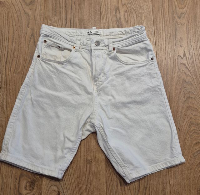 Shorts blancos Zara niño/ chico