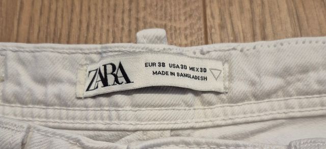 Shorts blancos Zara niño/ chico