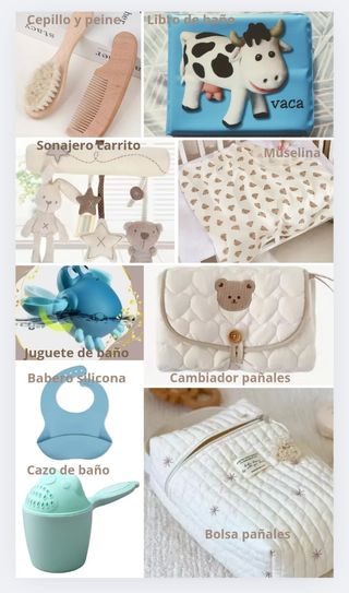 Cesta regalo bebé recién nacido