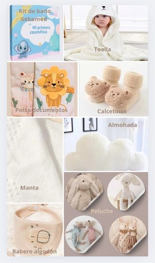 Cesta regalo bebé recién nacido