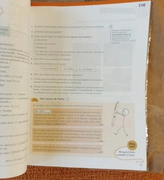 Libro de lengua de 4 primaria,  3 trimestre