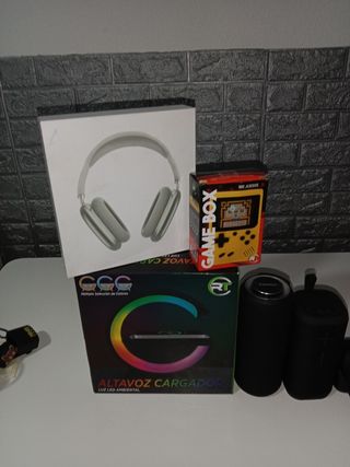 Altavoces Bluetooth + Auriculares
