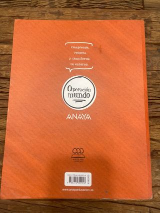 libro de texto Ciencias Sociales 3 primaria Anaya 
